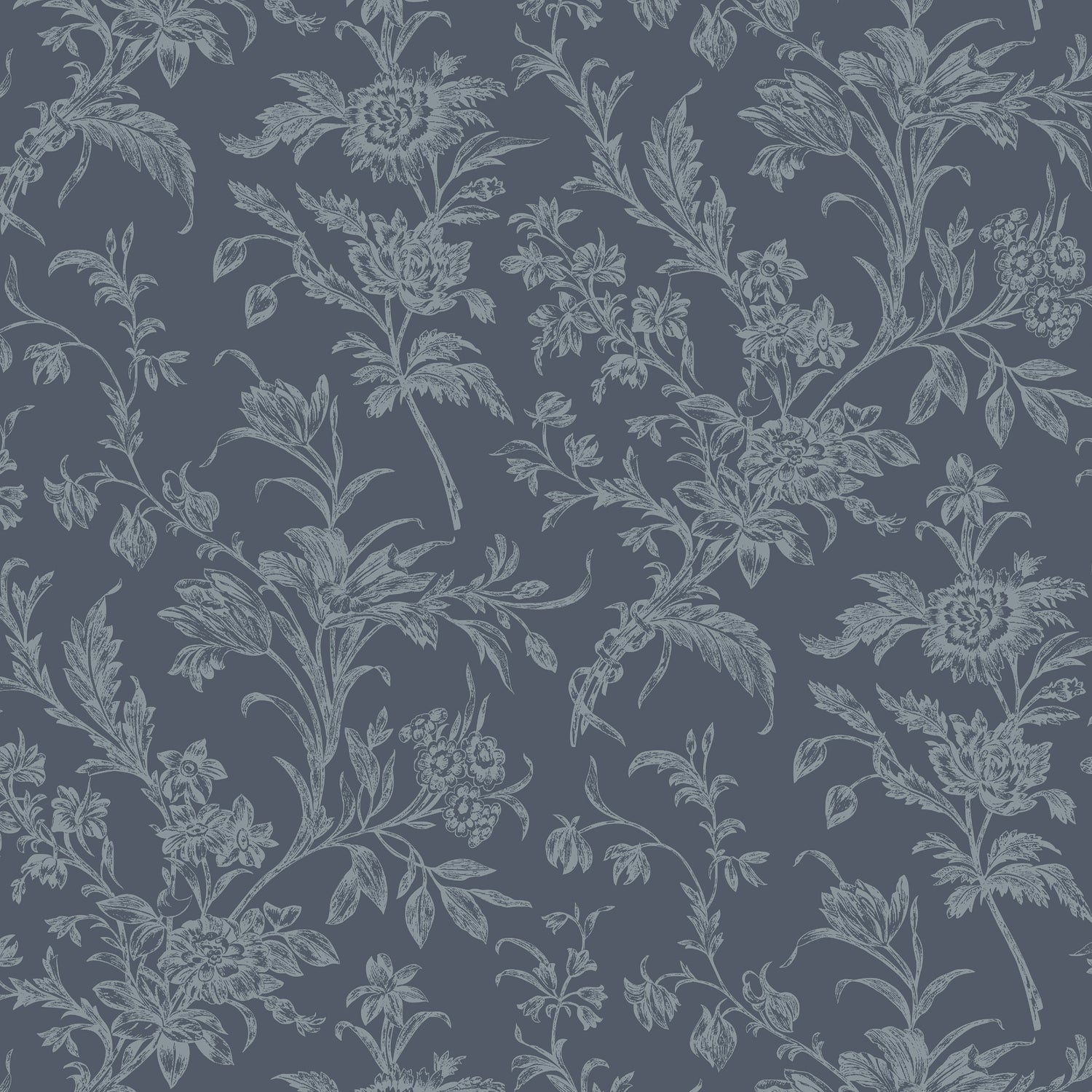 Laura Ashley Lloyd Made to Measure Roman Blind Midnight Navy