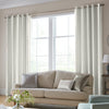 Laura Ashley Farnworth Made To Measure Curtains Natural