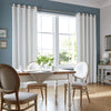 Laura Ashley Farnworth Made To Measure Curtains Dusky Seaspray