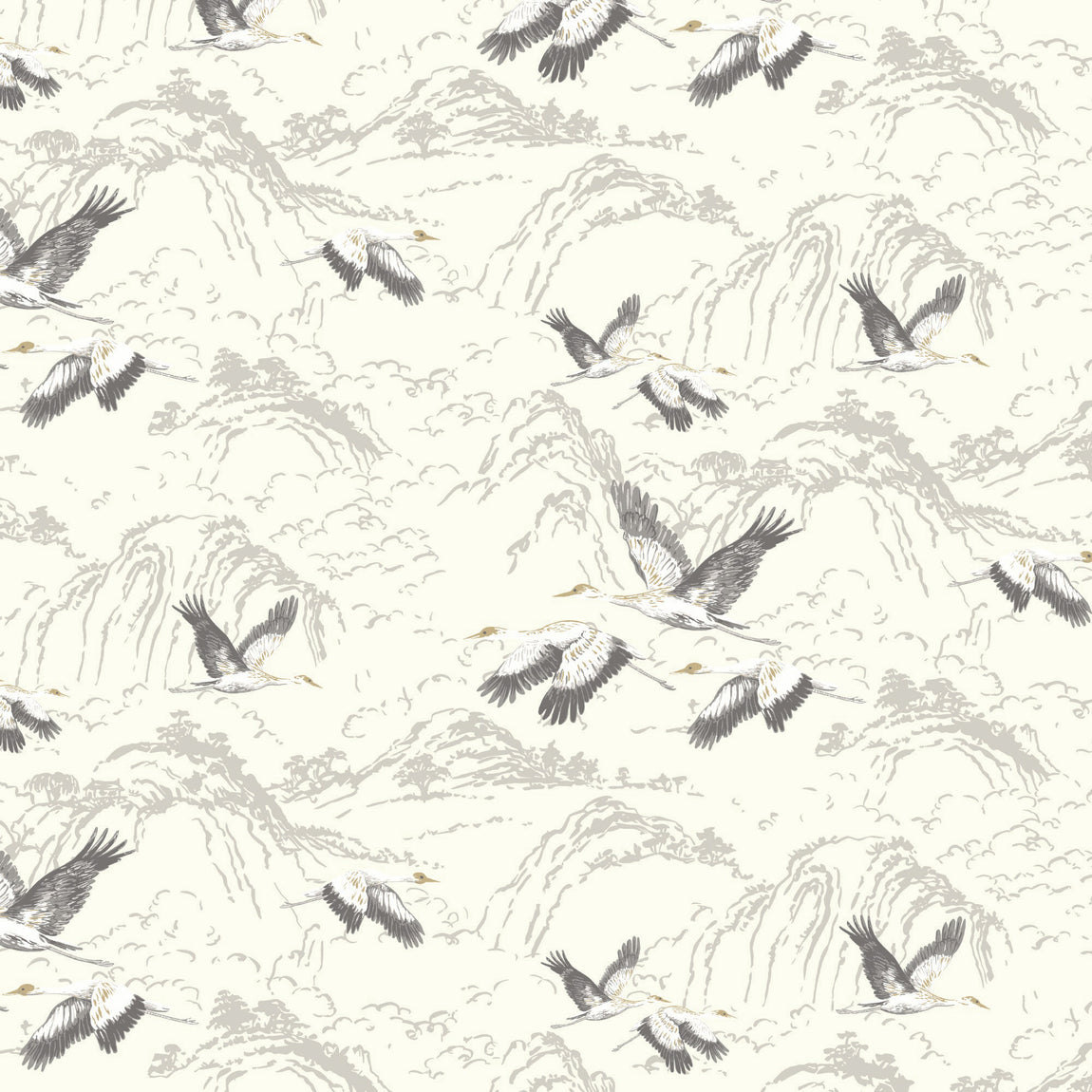 Laura Ashley Animalia Embroidered Made to Measure Curtain Silver