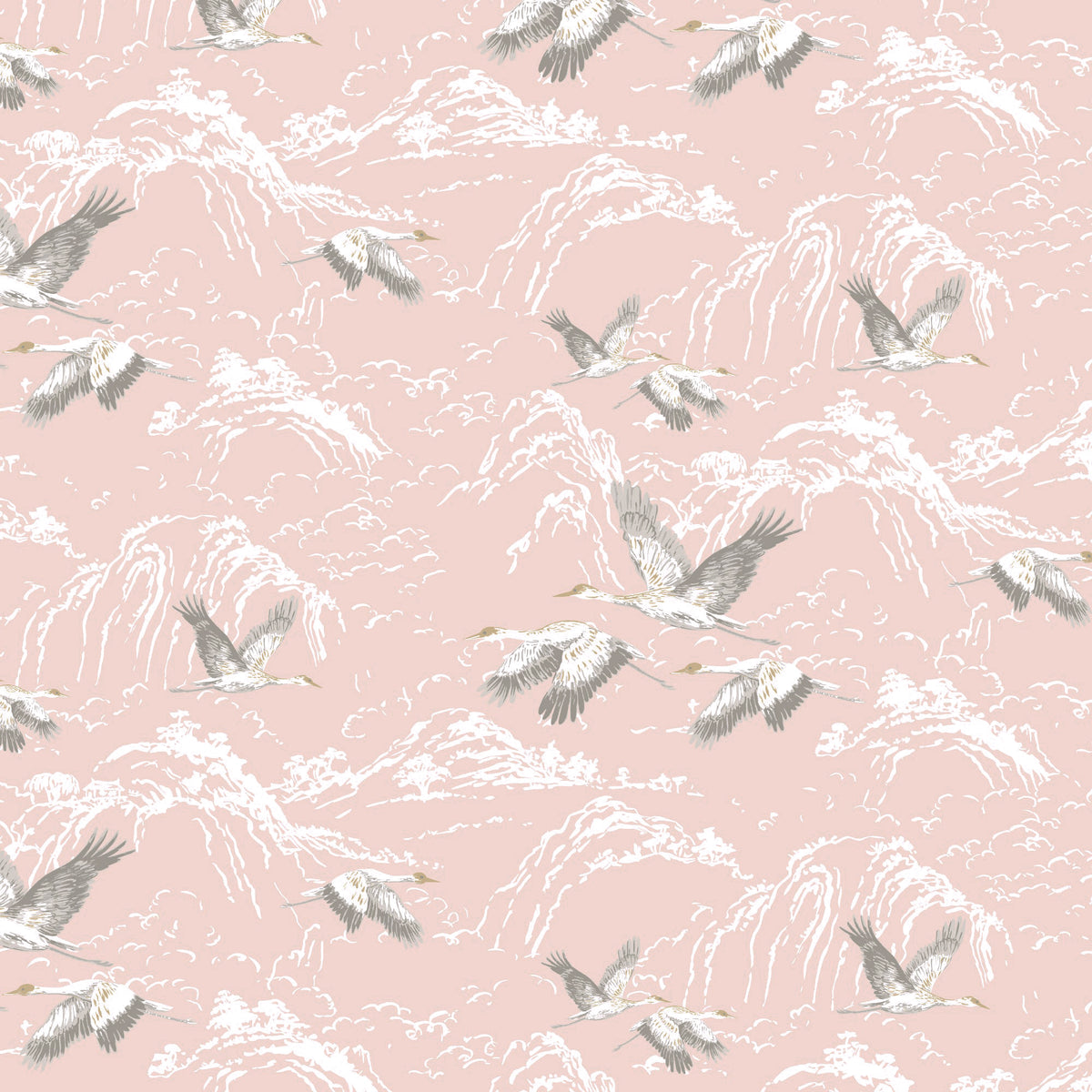 Laura Ashley Animalia Made to Measure Roman Blind Blush