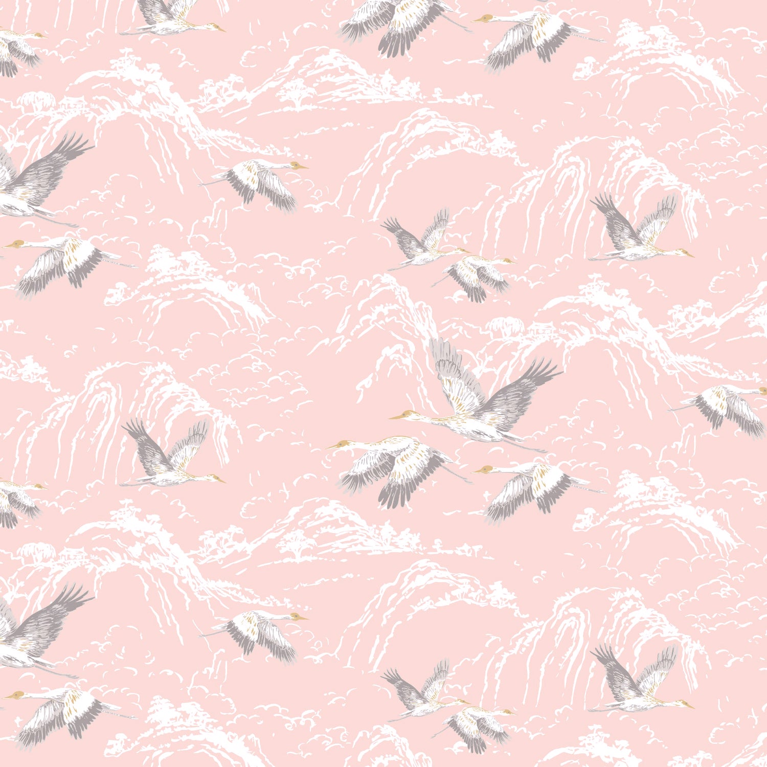 Laura Ashley Animalia Made to Measure Blackout Roller Blind Blush