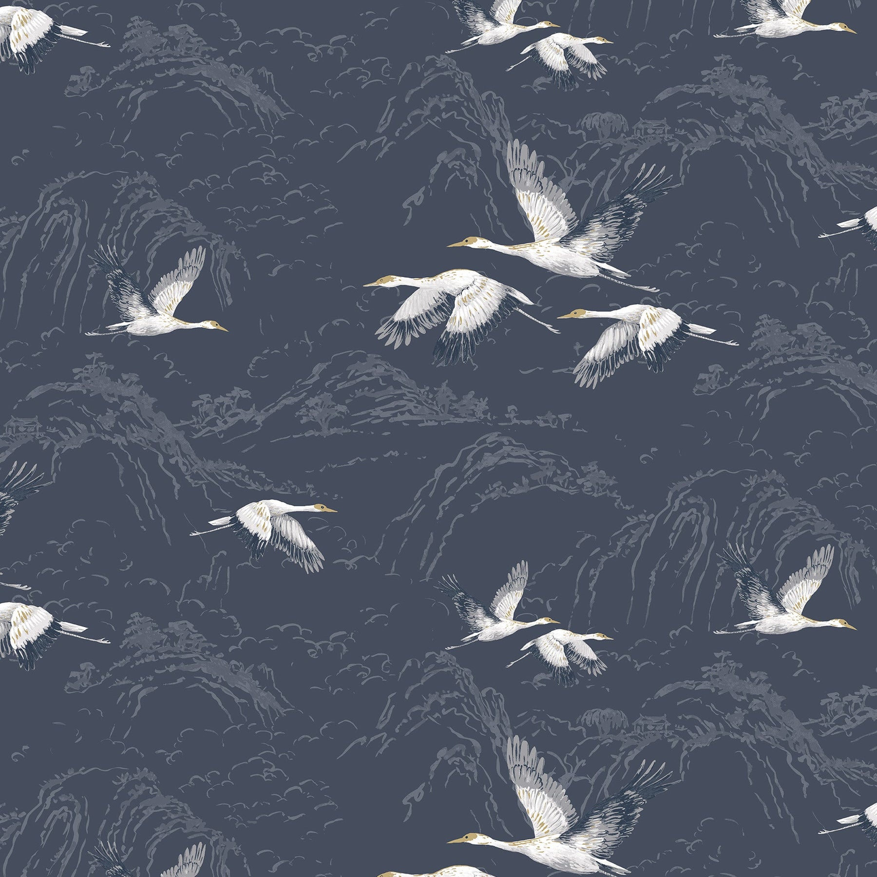 Laura Ashley Animalia Translucent Made to Measure Roller Blind Midnight