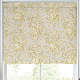 Laura Ashley Picardie Made to Measure Blackout Roller Blind Gold