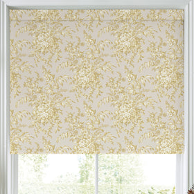 Laura Ashley Picardie Translucent Made to Measure Roller Blind Gold