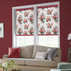 Laura Ashley Cecilia Translucent Made to Measure Roller Blind Red