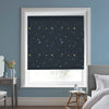 Laura Ashley Painterly Stars Made to Measure Blackout Roller Blind Midnight