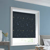 Laura Ashley Painterly Stars Made to Measure Blackout Roller Blind Midnight