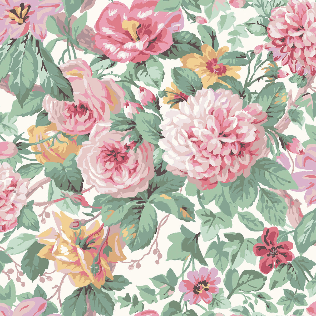 Laura Ashley Aveline Made to Measure Roman Blind Rose