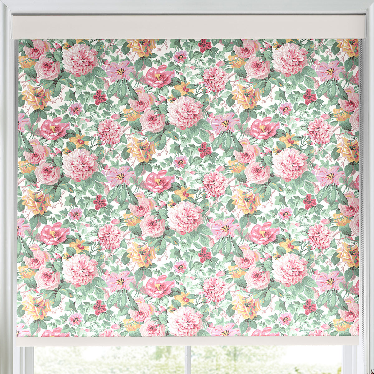 Laura Ashley Aveline Made to Measure Blackout Roller Blind Rose