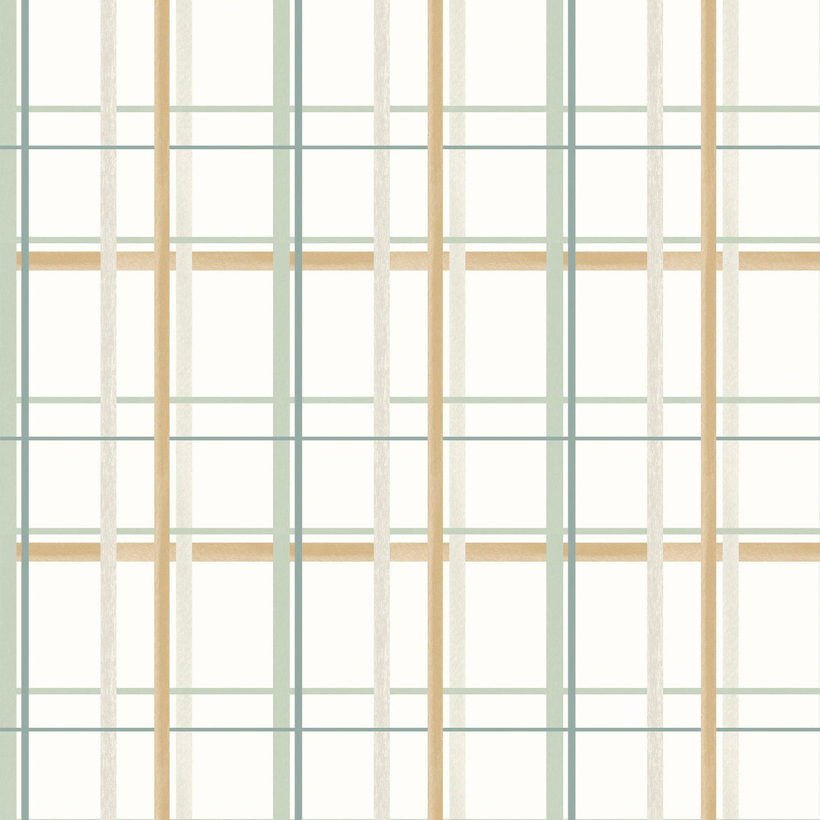 Laura Ashley Burford Check Made to Measure Curtain Ochre