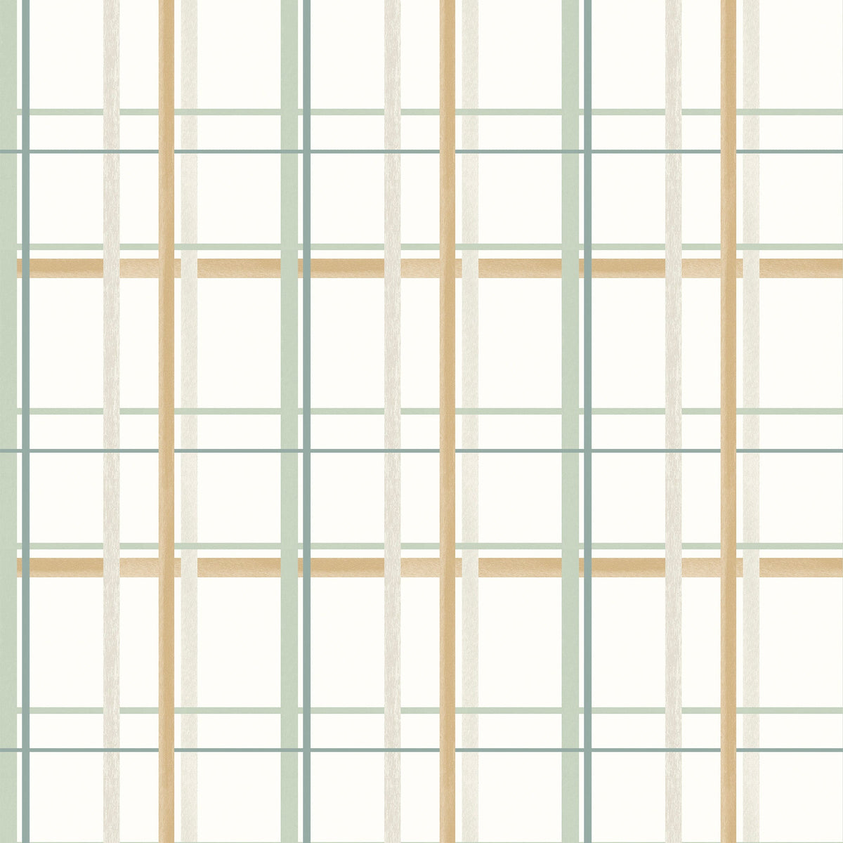 Laura Ashley Burford Check Translucent Made to Measure Roller Blind Ochre