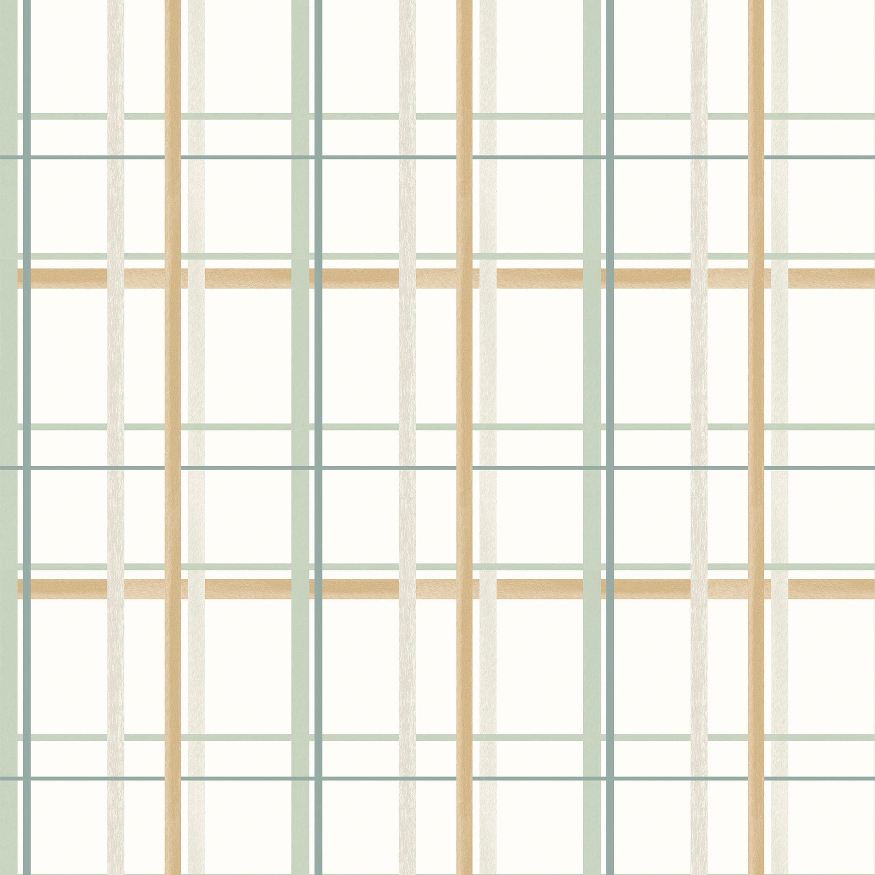 Laura Ashley Burford Check Translucent Made to Measure Roller Blind Ochre