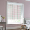 Laura Ashley Burford Check Translucent Made to Measure Roller Blind Rose