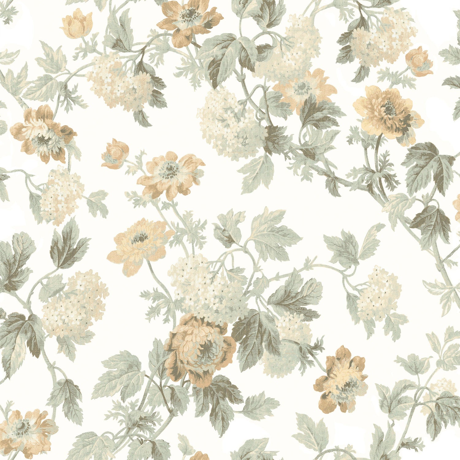 Laura Ashley Catrin Made to Measure Blackout Roller Blind Ochre