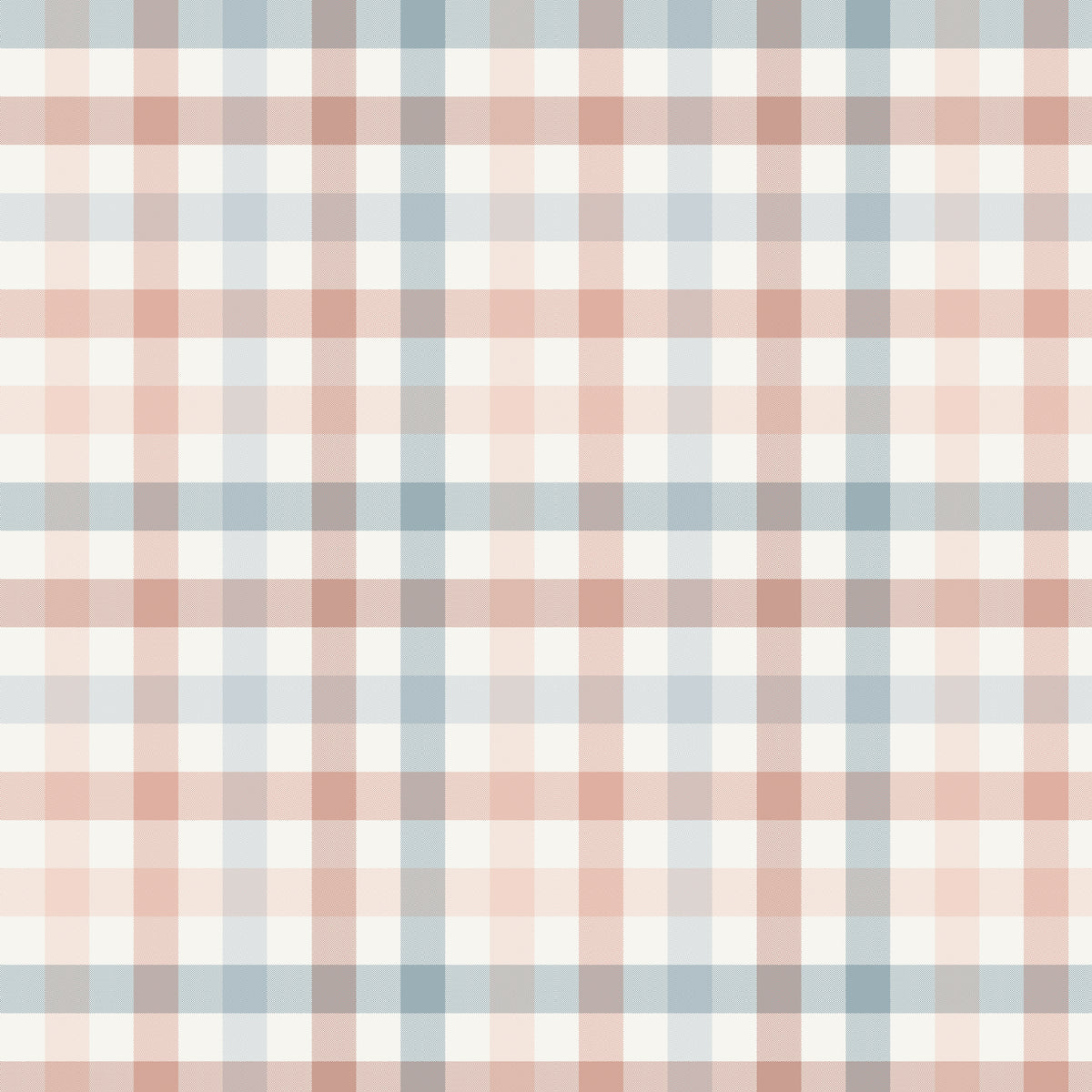 Laura Ashley Cove Check Made to Measure Curtain Blush