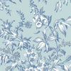 Laura Ashley Picardie Translucent Made to Measure Roller Blind Blue Sky