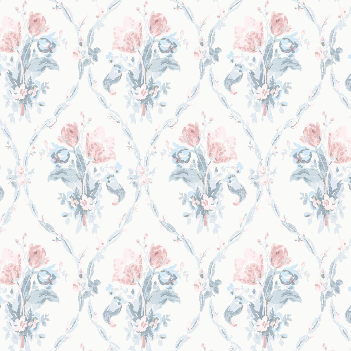 Laura Ashley Scarborough Fair Made to Measure Blackout Roller Blind Blush