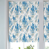 Laura Ashley Stocks Made to Measure Blackout Roller Blind Blue Sky