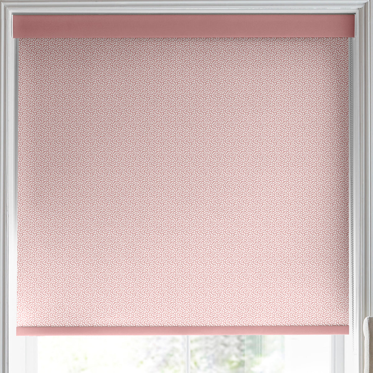Laura Ashley Sycamore Translucent Made to Measure Roller Blind Blush