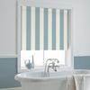 Laura Ashley Lille Stripe Translucent Made to Measure Roller Blind Seaspray