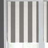 Laura Ashley Lille Stripe Translucent Made to Measure Roller Blind Steel