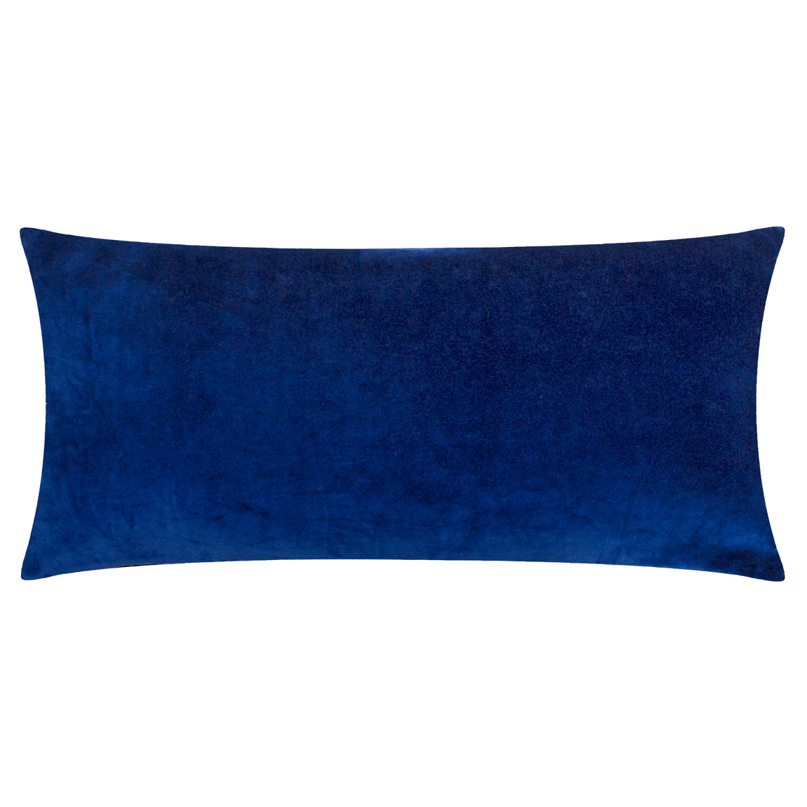 Paoletti Seventy Three Laurel Embroidered Velvet 30cm x 60cm Filled Boudoir Rose Blue