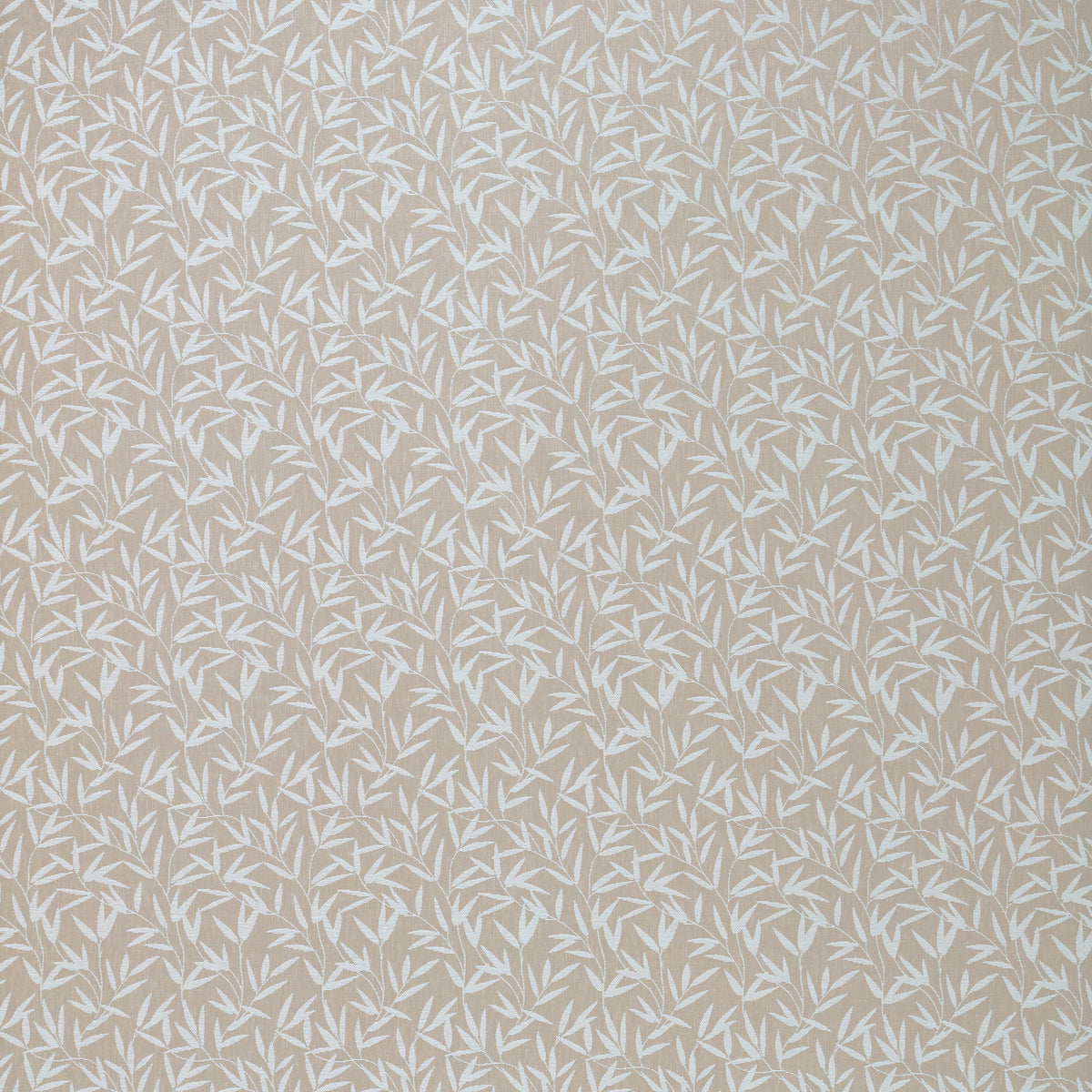 Laura Ashley Willow Leaf Chenille Fabric Natural