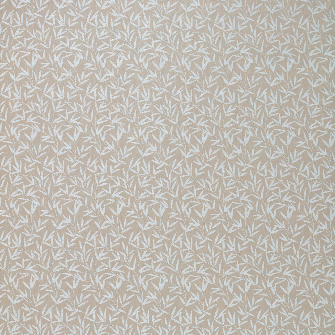 Laura Ashley Willow Leaf Chenille Fabric Natural