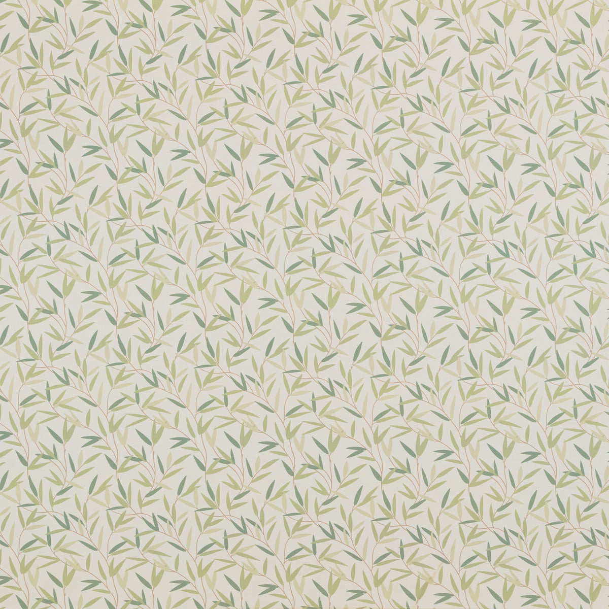 Laura Ashley Willow Leaf Fabric Hedgerow