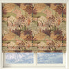 Linda Barker Treasure Garden Velvet Print Made to Measure Roman Blind Peach