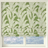 Linda Barker Evergreen Leaf Made to Measure Roman Blind Green