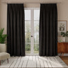 Linda Barker Petal Made to Measure Curtain Black