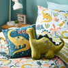 Little Dinos Scandi Reversible Bedding Set Blue Green