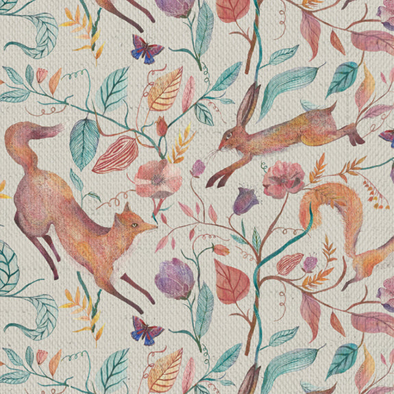 Voyage Maison Leaping Into The Fauna Fabric Dawn