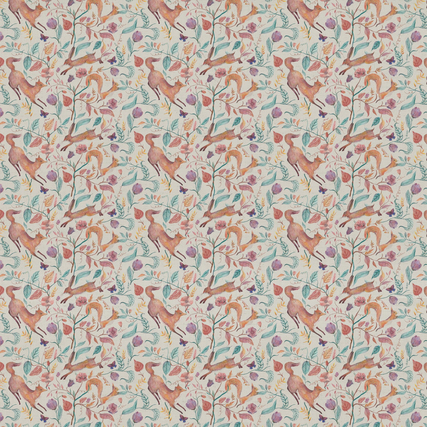Voyage Maison Leaping Into The Fauna Fabric Dawn