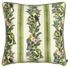 Leilani Lei Olive Chenille Piped Filled Cushion 43cm x 43cm Olive