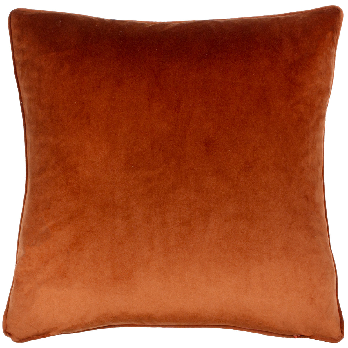 Leilani Toco Chenille Piped Filled Cushion 43cm x 43cm Mink