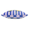 Lemons Striped Outdoor Filled Cushion 43cm x 43cm Blue