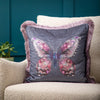 Voyage Maison Lenore Feather Filled Cushion 50cm x 50cm Sapphire