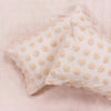 Linen House Haze Cotton Tufted Spot Housewife Pair of Pillowcases Peach