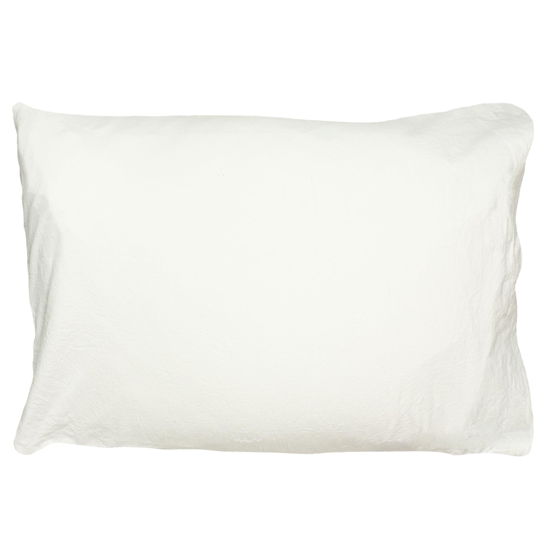 Linen House Palm Springs Geometric Tufted Housewife Pair of Pillowcases White