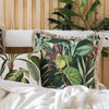 Linen House Wonderplant Botanical Continental Pillowcase White Green