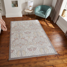 Laurence Llewelyn-Bowen Damask Rug Pearl