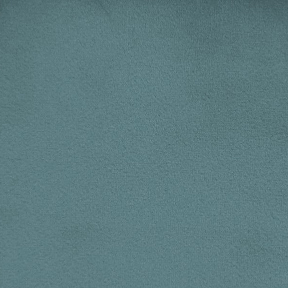 Voyage Maison Loreto Plain Velvet Polyester Fabric Aqua