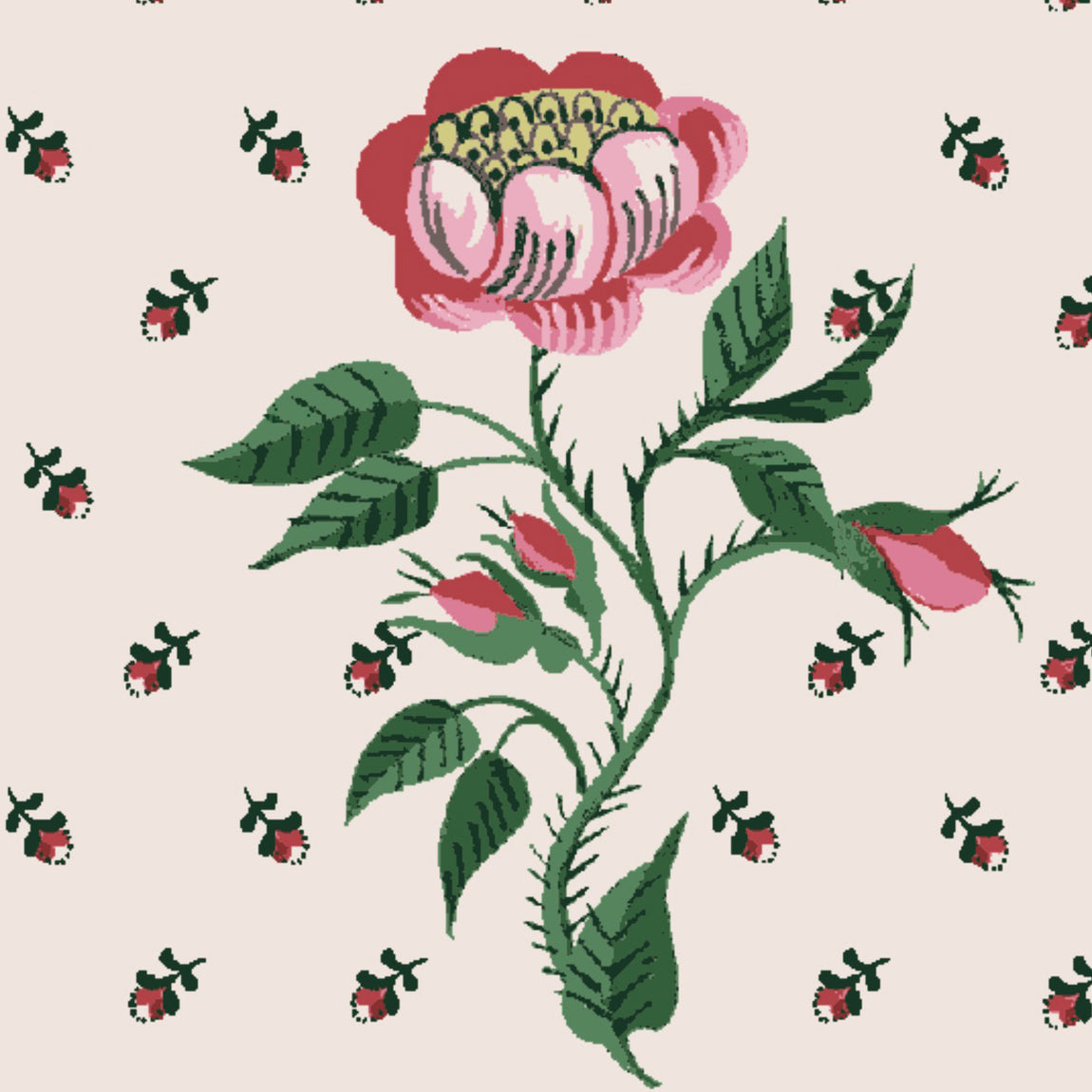 Cath Kidston Love Letter Made to Measure Roller Blind Rose