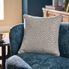 Clarke & Clarke Loxley Feather Filled Cushion 43cm x 43cm Silver