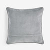 Clarke & Clarke Loxley Feather Filled Cushion 43cm x 43cm Silver
