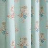 Dreams & Drapes Lorena Patchwork Lined 66 x 72 Ready Made Curtains Duck Egg