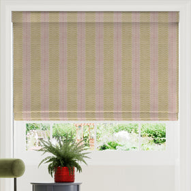 Land & Shore Fintra Stripe Made To Measure Roman Blind Multi